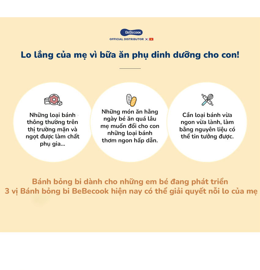 Bánh bỏng bi BeBecook (2)
