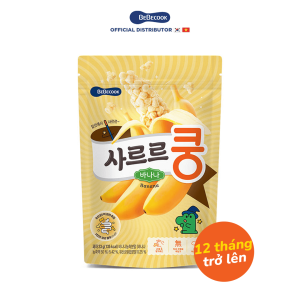 Bánh bỏng lợi khuẩn BeBecook - Hương chuối