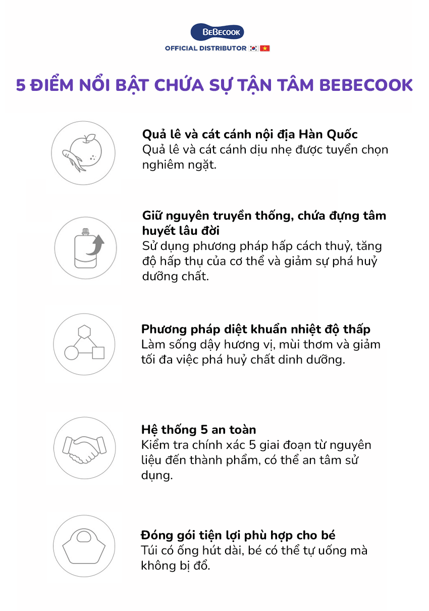 BeBecook - Nước ép lê cát cánh (5) BeBecook - Nước ép lê cát cánh (5)