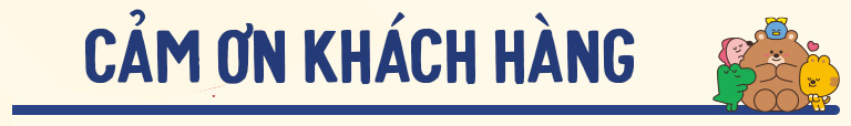 Cảm ơn khách hàng Bebecook