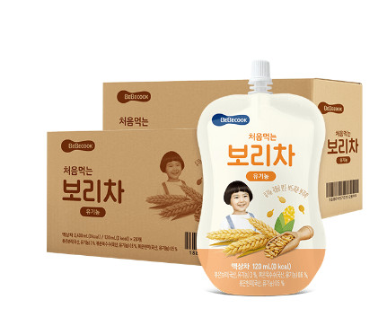 Trà lúa mạch BeBecook dành cho bé trên 5 tháng tuổi