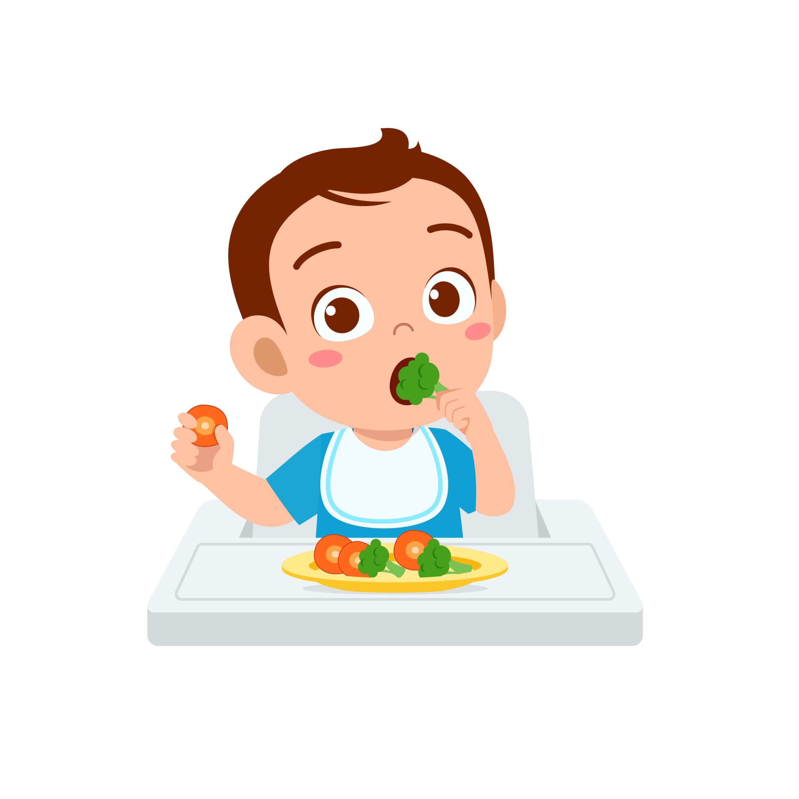 Thời điểm thích hợp cho bé ăn dặm BLW