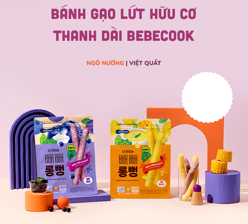 Gạo lứt trong bánh ăn dặm: Giá trị dinh dưỡng và lý do nên chọn cho bé